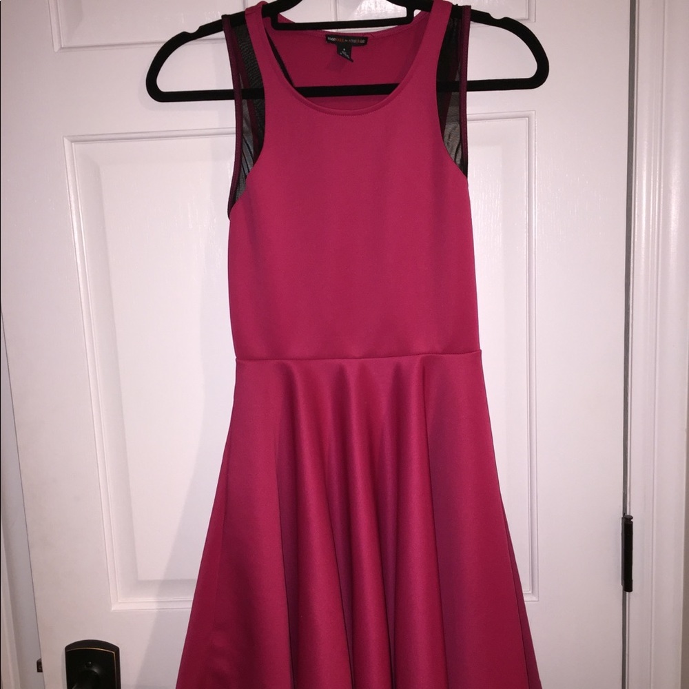 Hot Pink Flowy Dress
